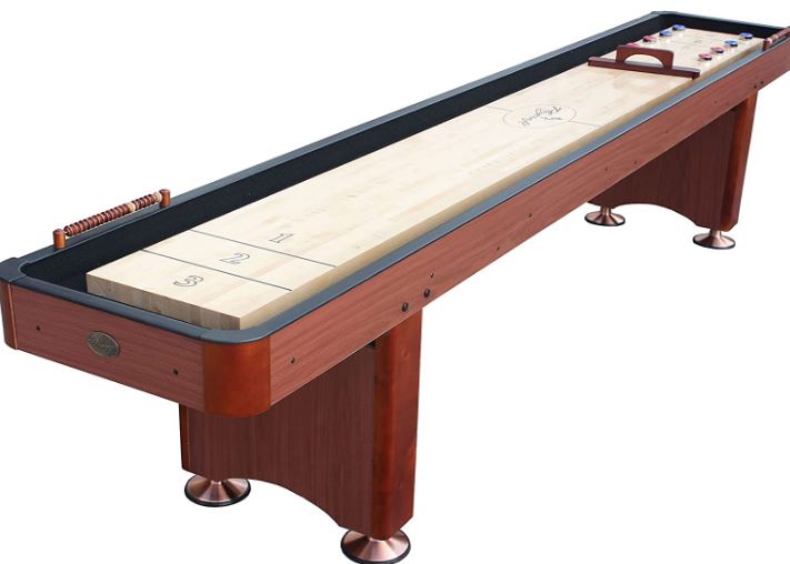how long is a shuffleboard table